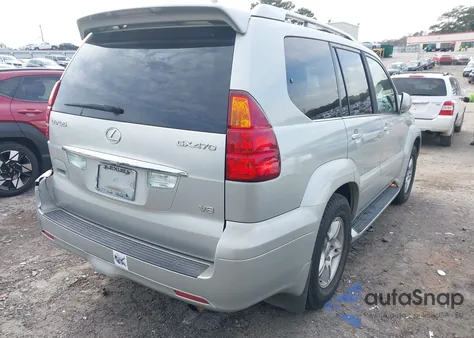 2004 Lexus Gx 470 from USA, damaged, VIN JTJBT20X740058201